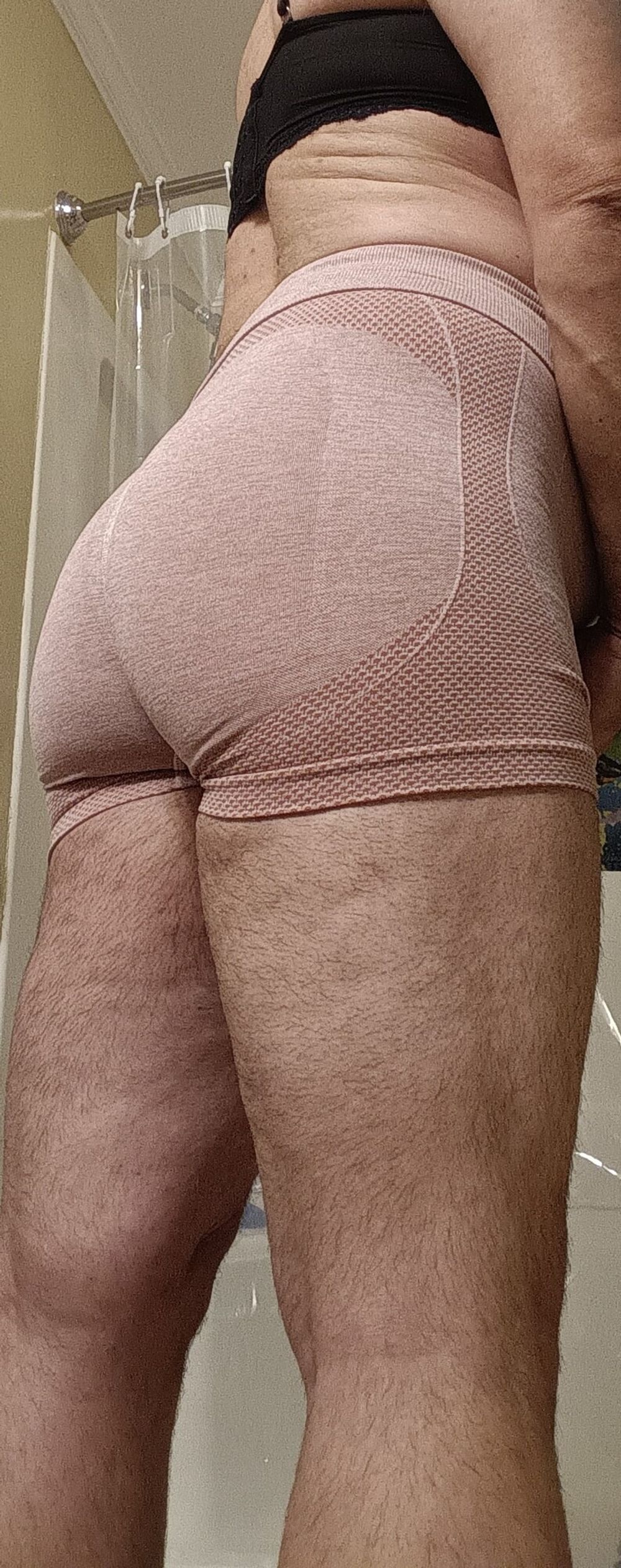 Ass looks so good in my little sexy shorts.... What do you t #6