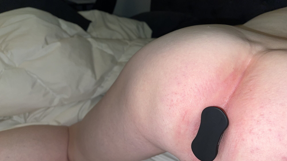 Black G-string and butt plug #14
