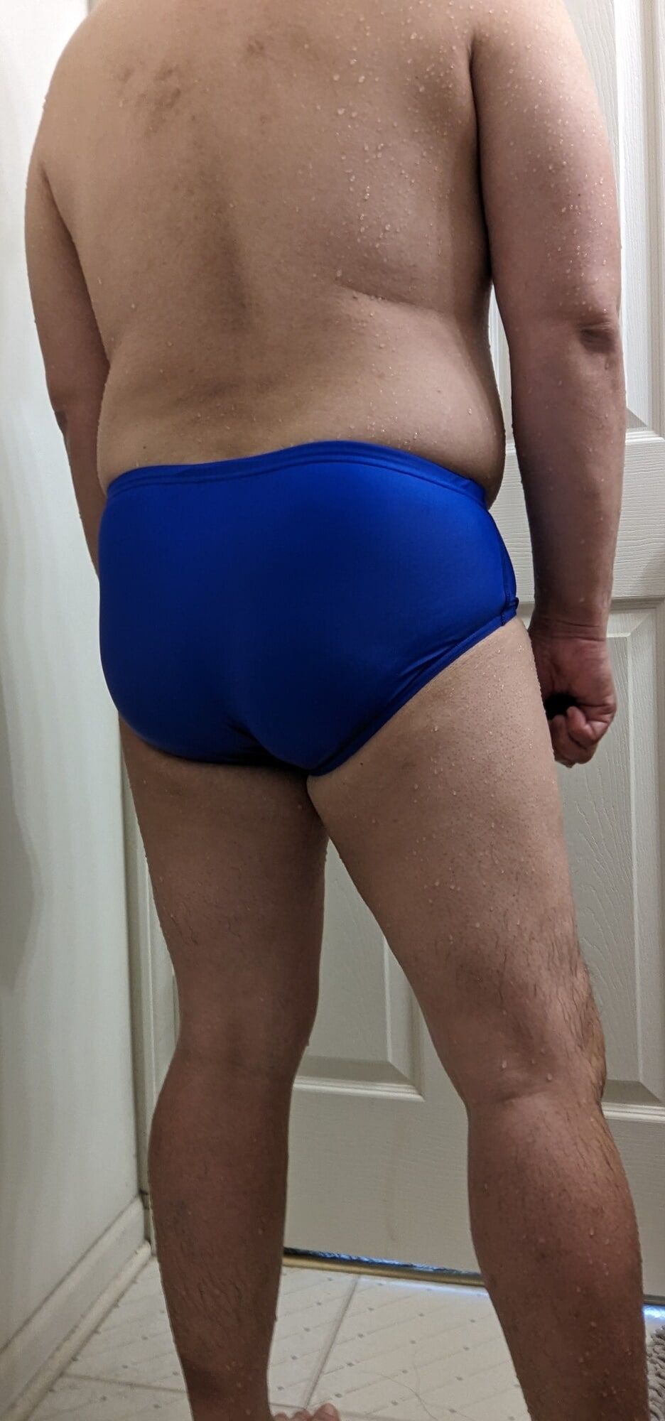 My blue speedos #3