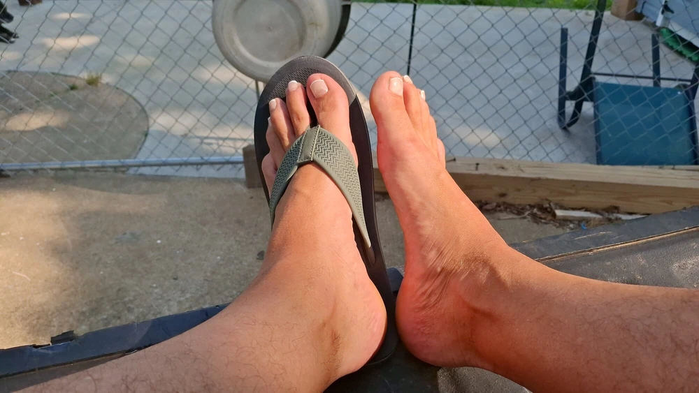 My feet in various poses part 2 #2