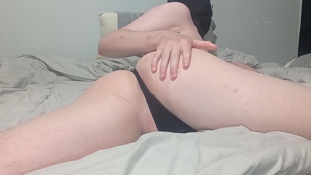 femboy thong ass spread #10