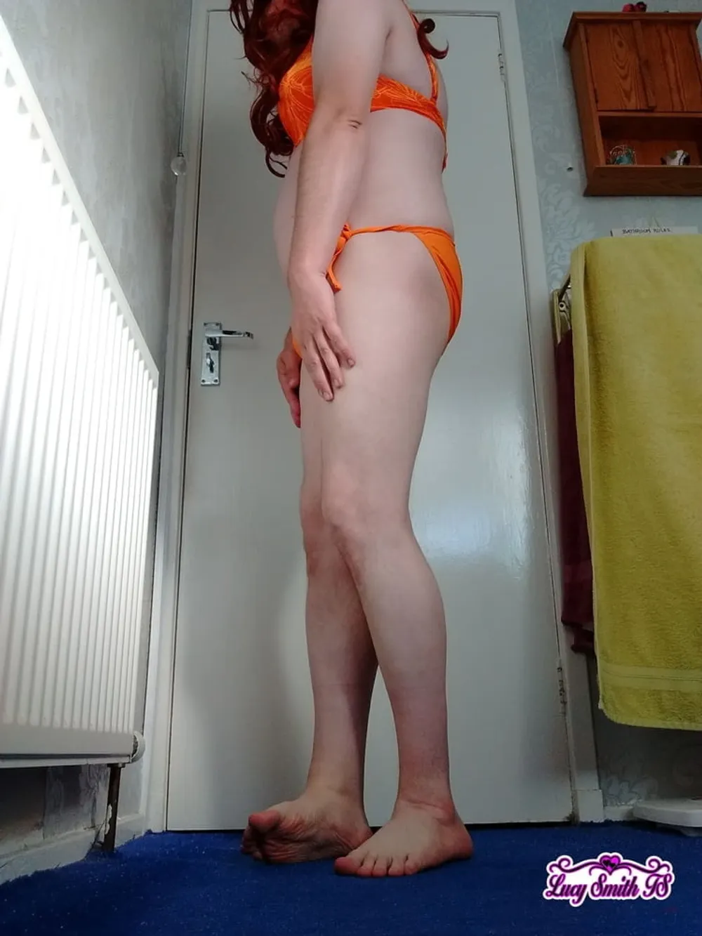 Sissy Orange Bikini #15