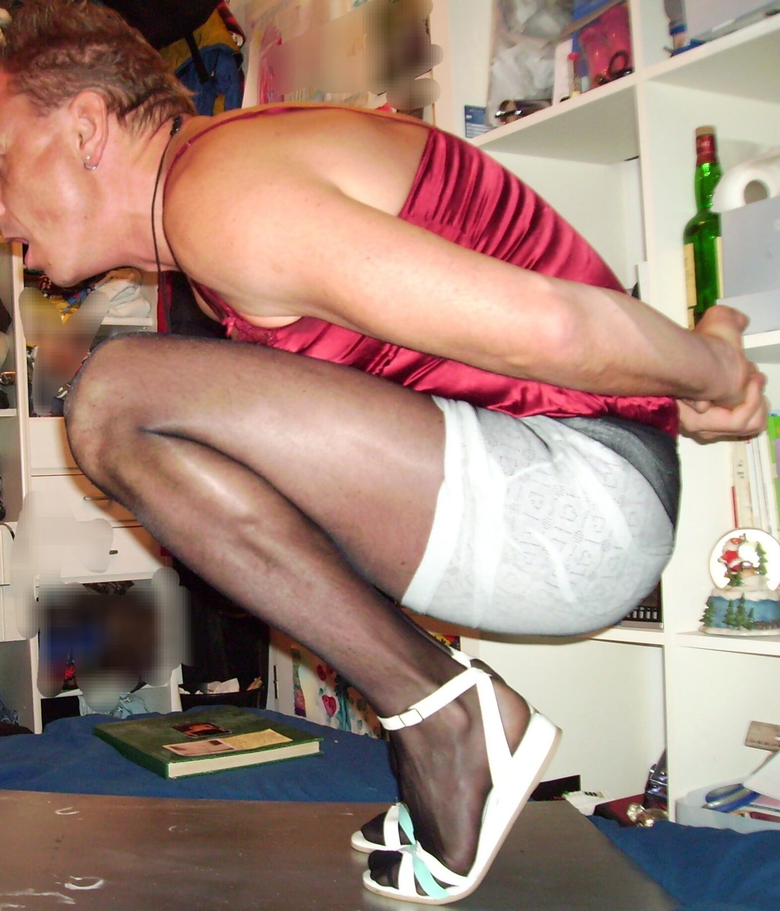 Crossdresser horny and kinky