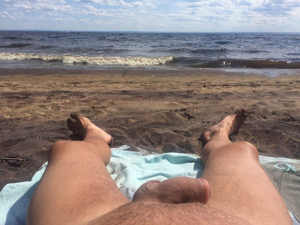 My nice uncut cock and more