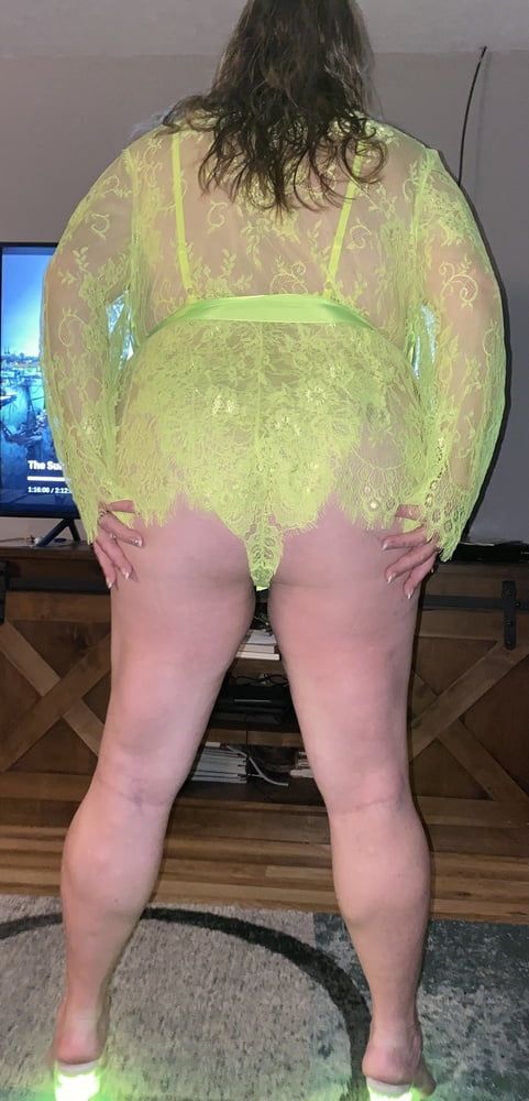 BBW neon lingerie  #4