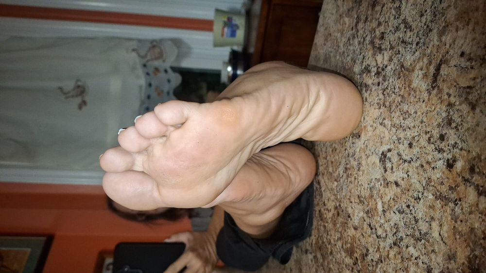 My Gf&#039;s cute little feet #4