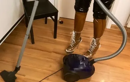 latex fetish housework         