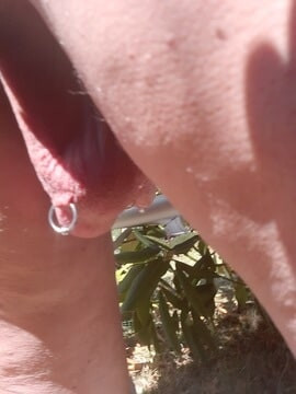 Lying naked in the sun again. #30