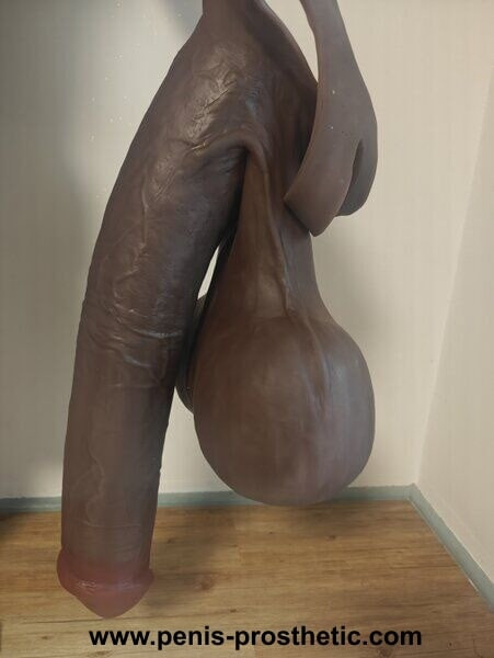 Custom Big Silicone Prosthetic Penis #21