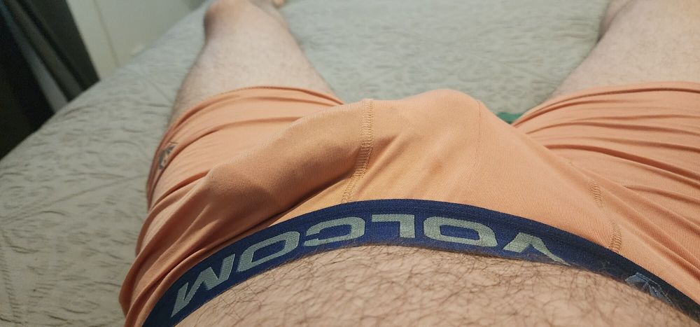 Having fun with my thick hard cock. #26