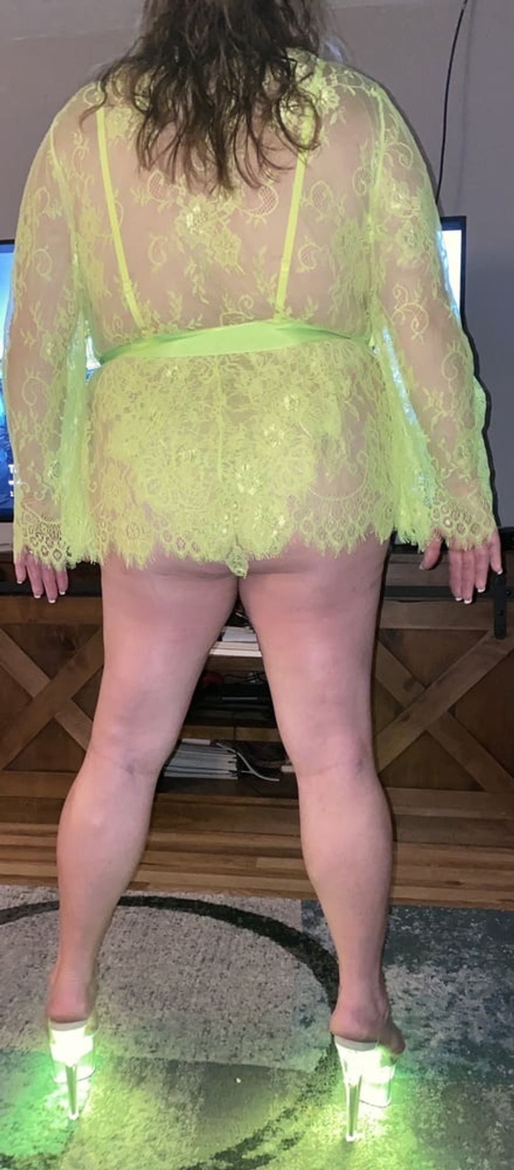 BBW neon lingerie  #8