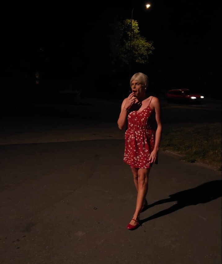 Sissy slut in streets 2 #35