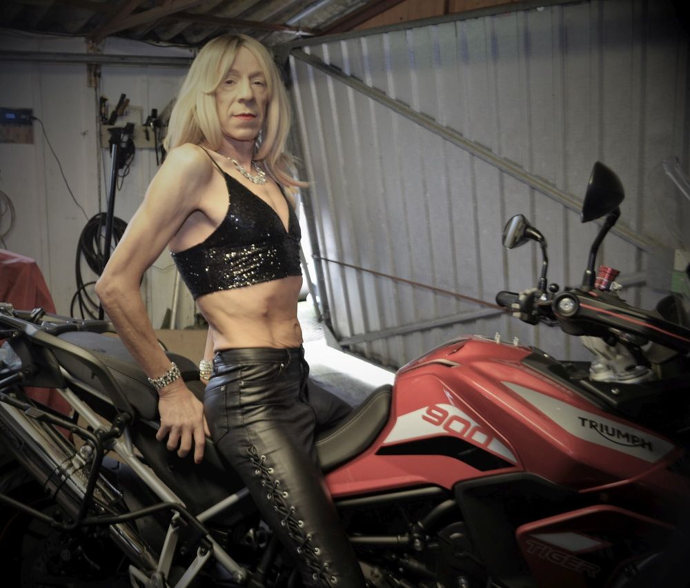 109 Alesssia Travestita on Triumph Tiger #22