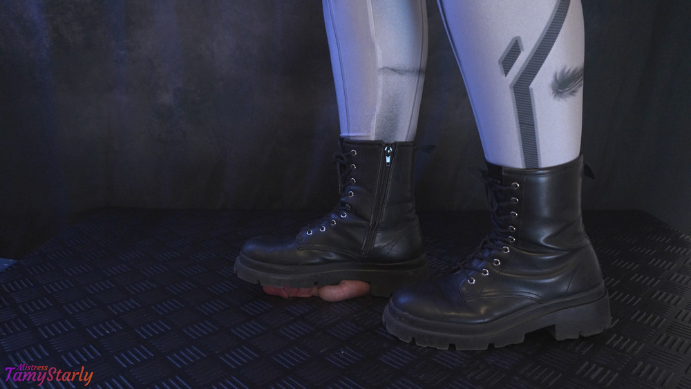 Testing Your Cock and Balls Durability - two pair of boots #2