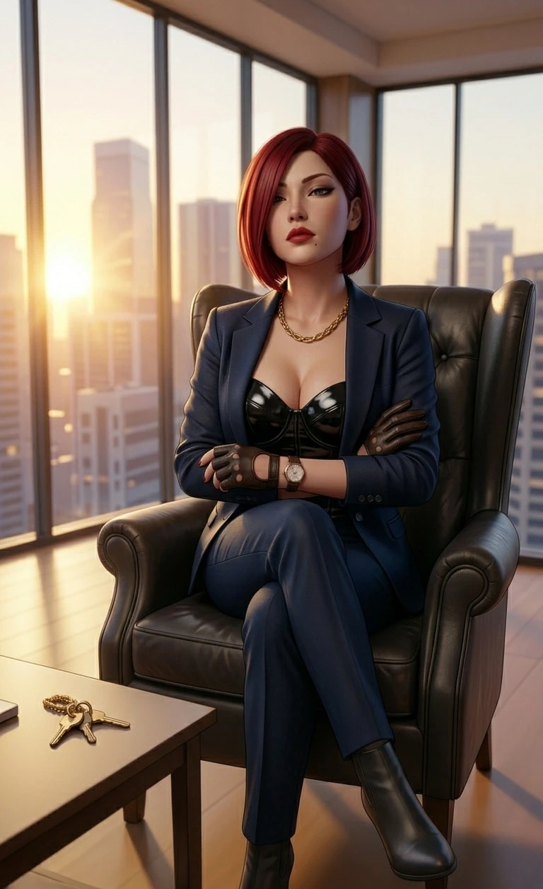 Hmph, this coffee's bitterness...