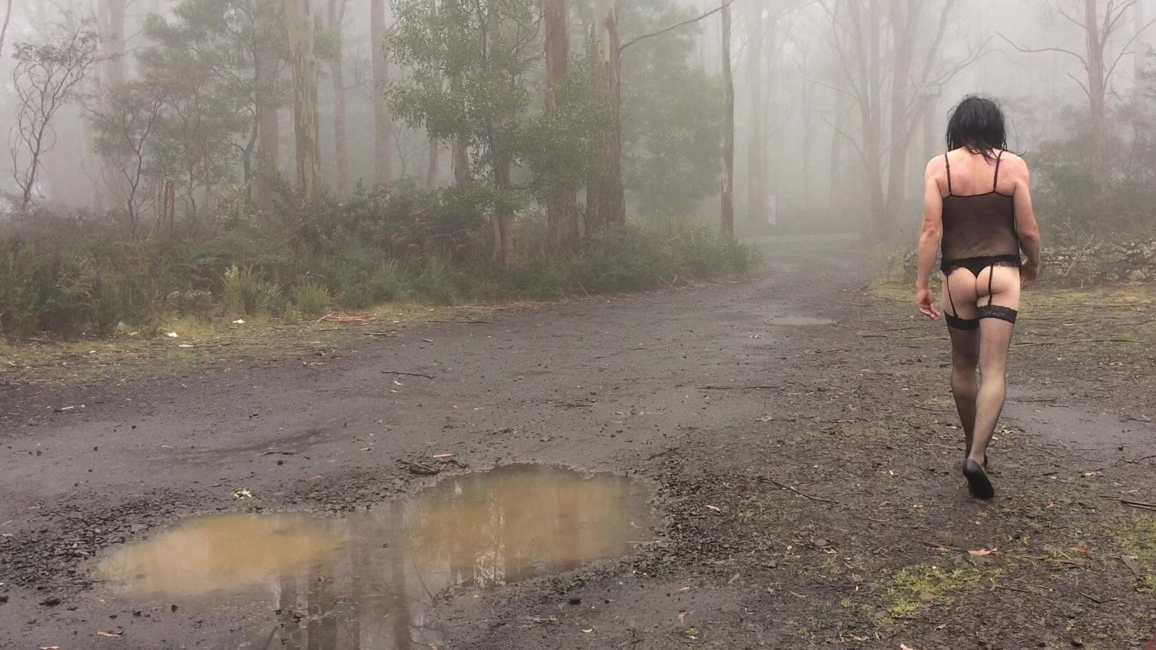 Crossdress Roadtrip - Walk in the mist #5