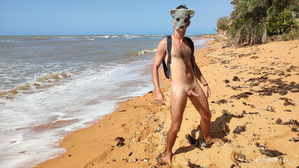 I ALONE JERK OFF BEACH NUDISM  #15