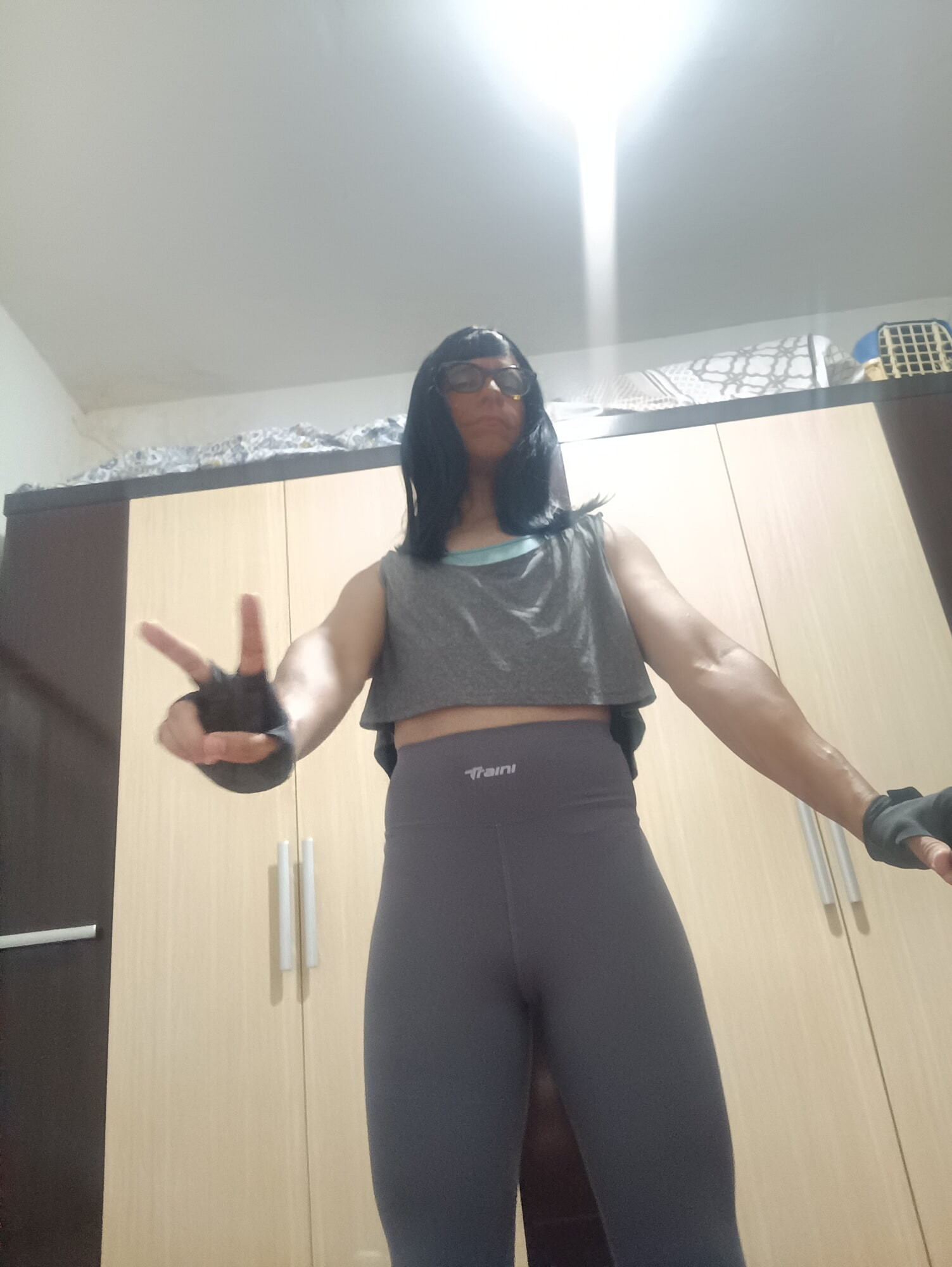 Sakura Nakamura Skinner legging Grey  #53