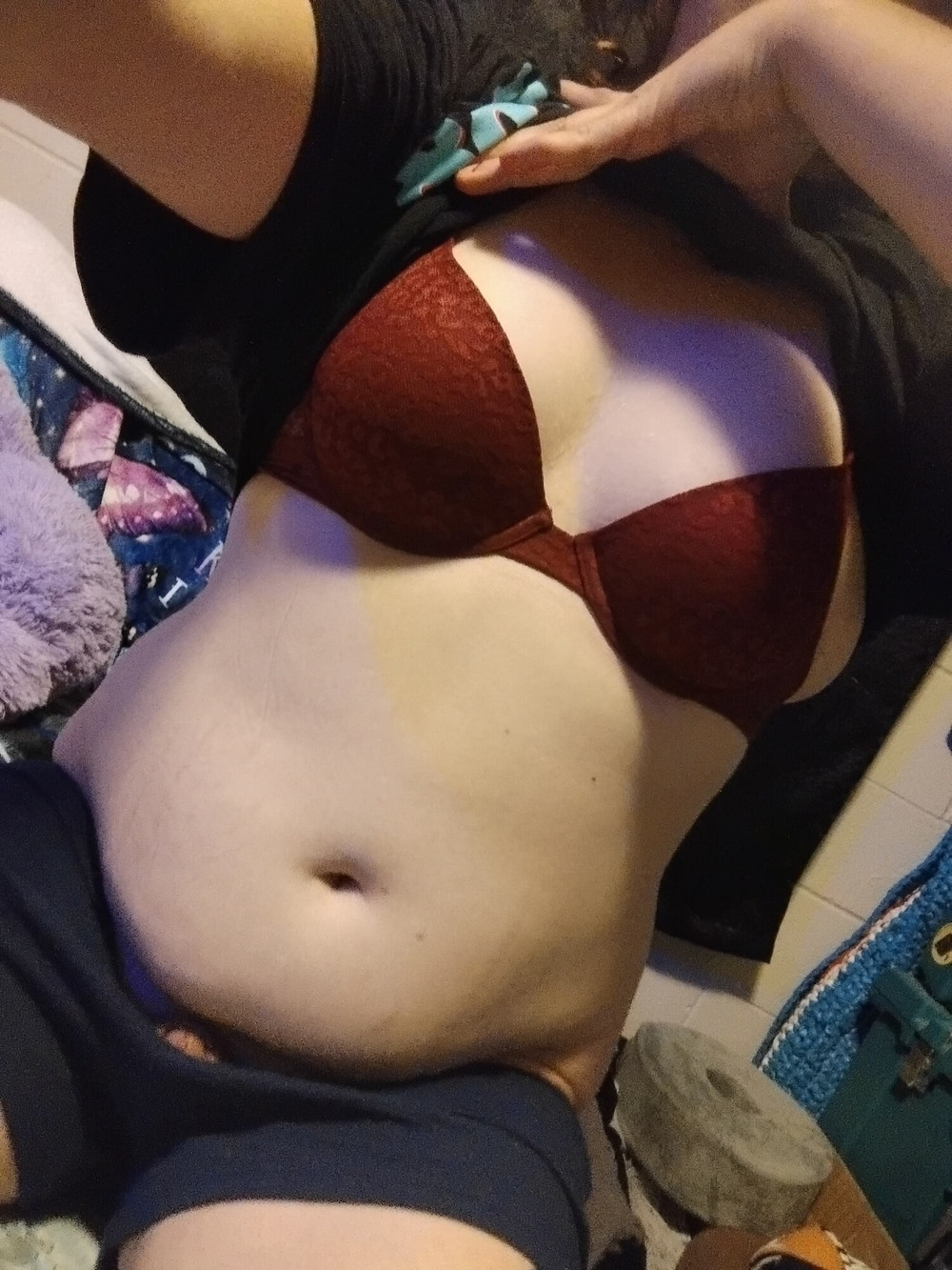 Lady in red and black  #5