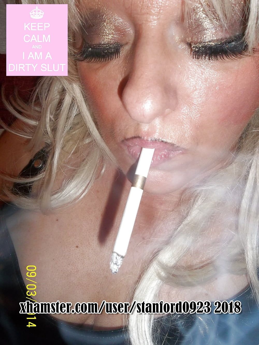 SLUT SMOKING ST MORITZ PT3 #4