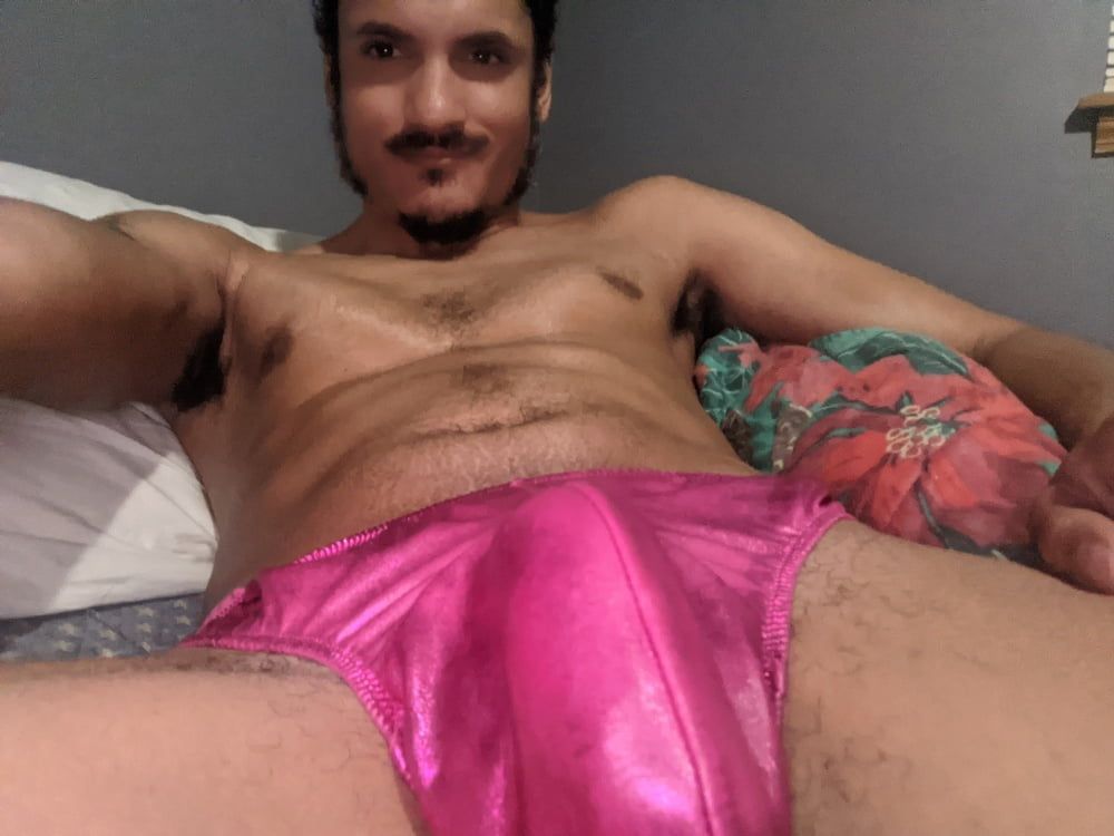 Me In A Sexy Pink Man Thong #3