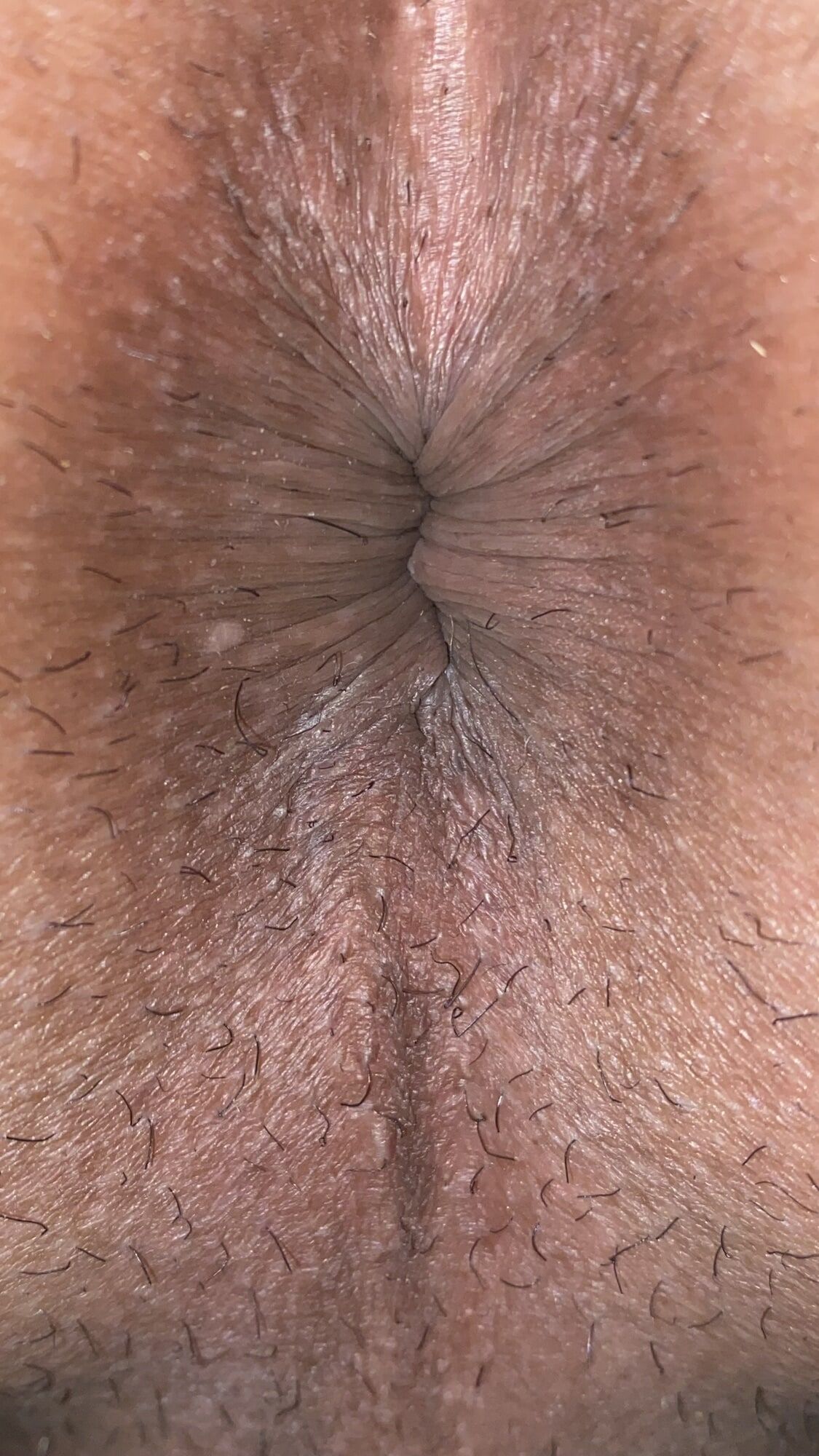 Close-up of a man's anus #25