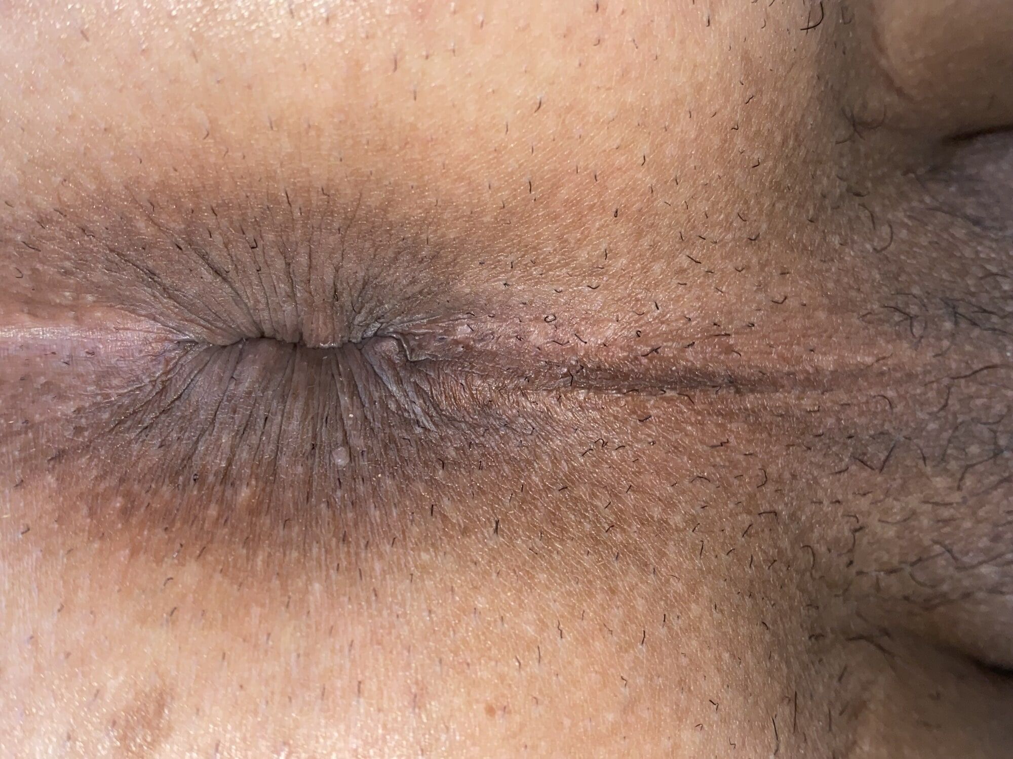 Close-up of a man's anus #45