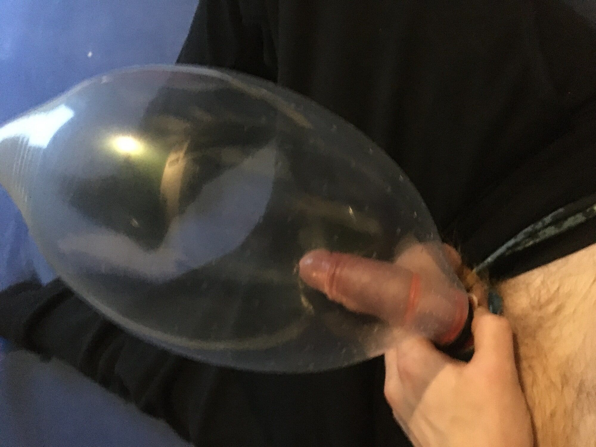  Haired Dick And Balls With Rubber Bands Condom Ballon  fuck #40