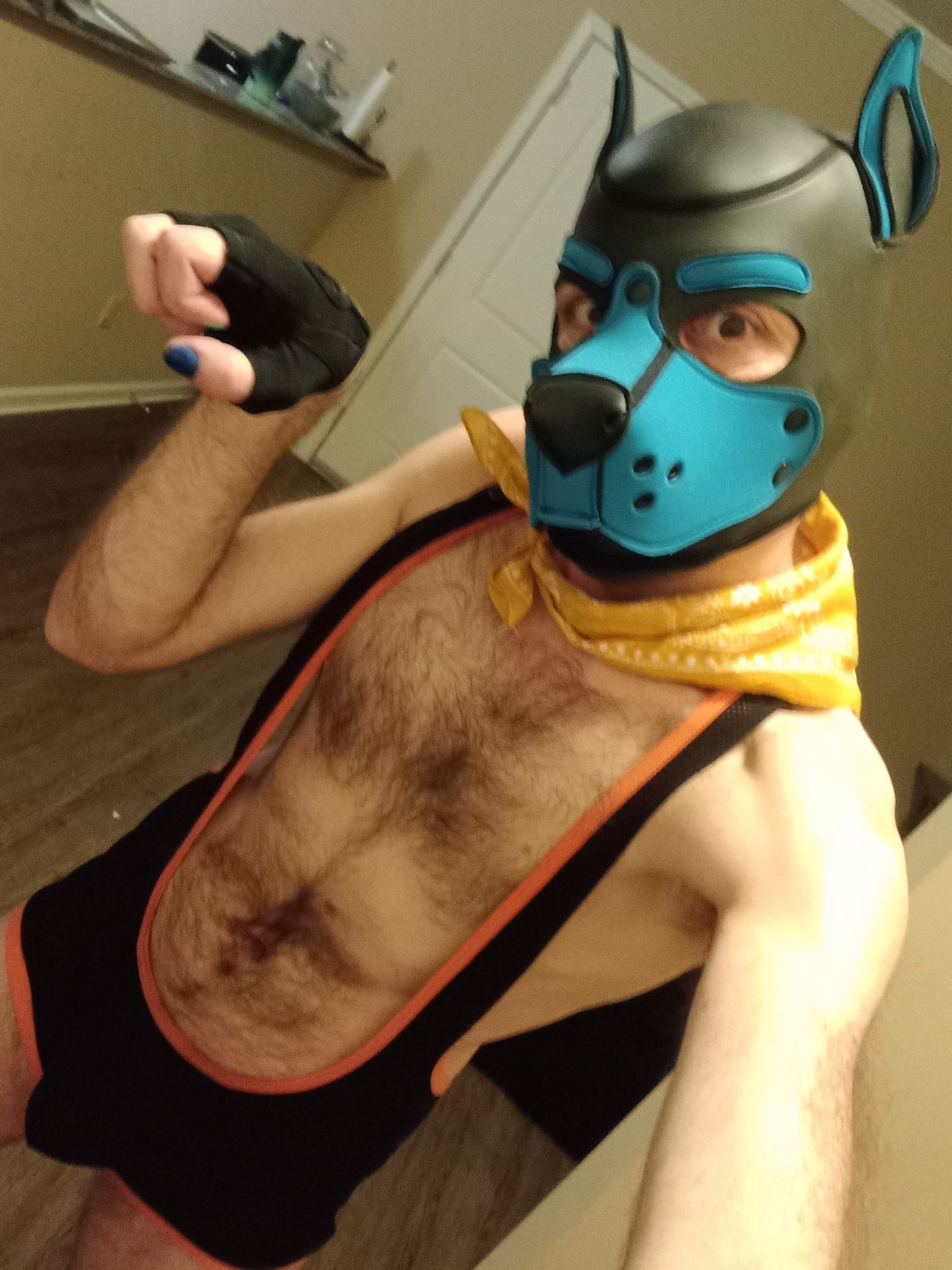Puppers Showing off in underwear...again #33