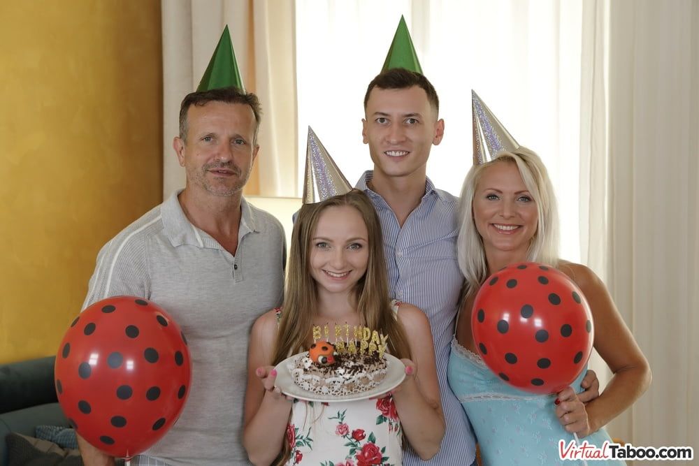 Birthday celebration in odd family #39