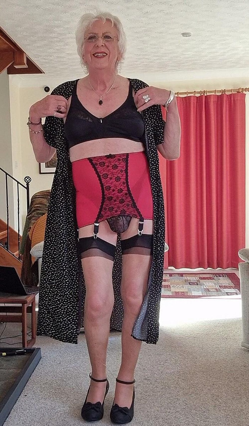 Colette&#039;s Red Girdle #8