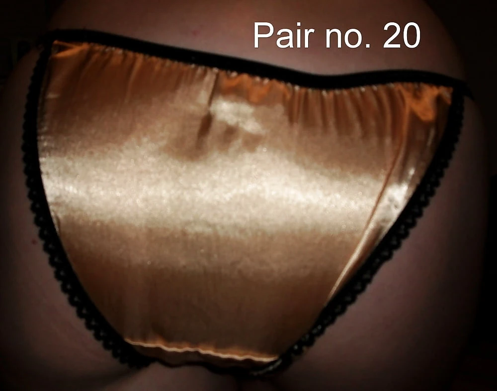 30 silky satin panties #16