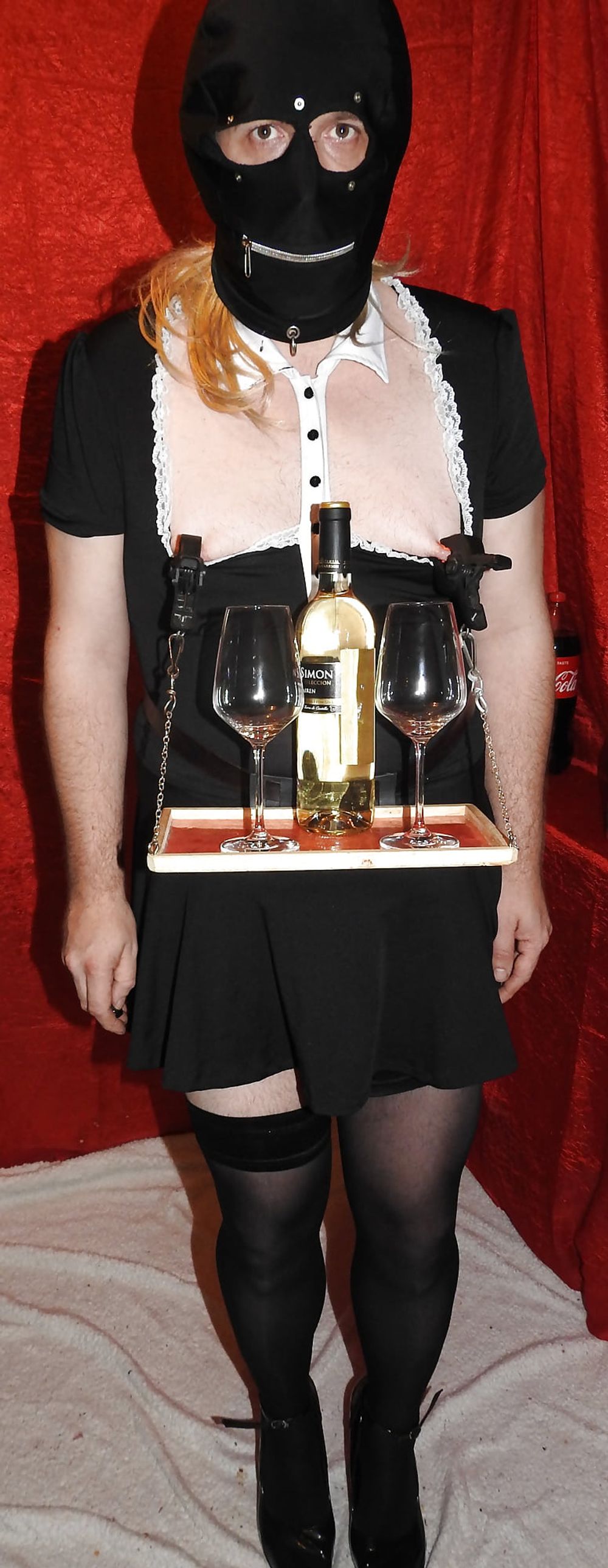 SissyMaid Serve Wine #7