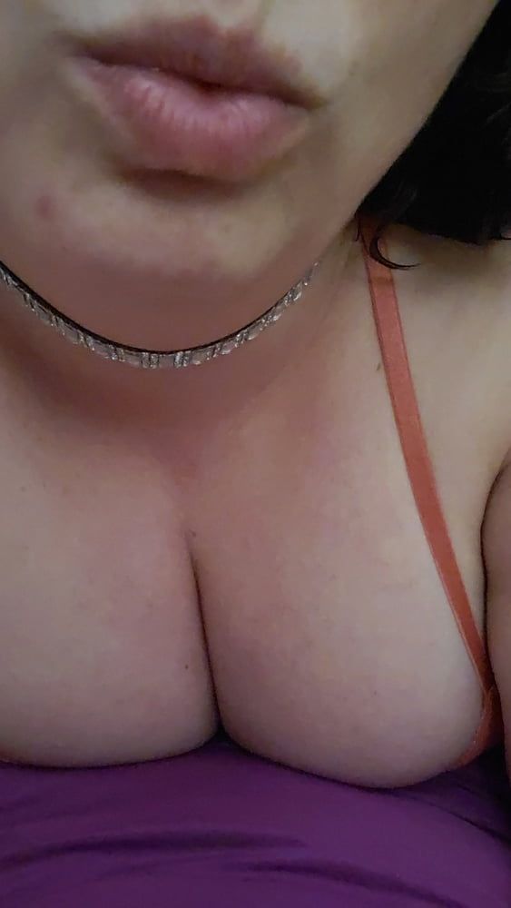 Bored housewife milf with nipple clamps and gag #15