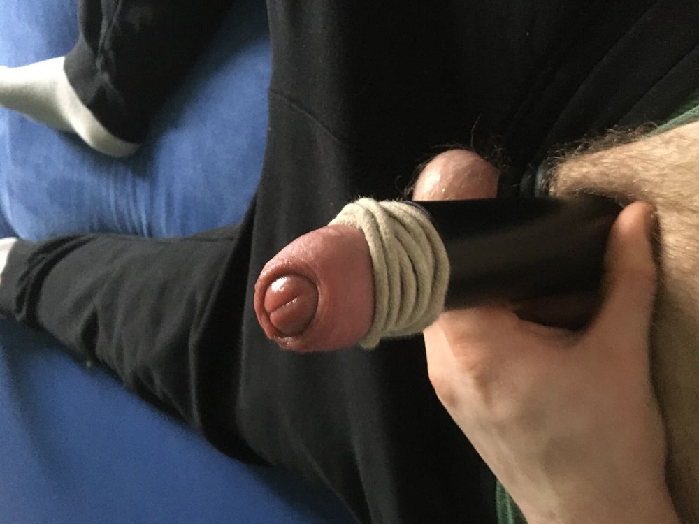 Balls With Rings And Bound Dick With Fleshlights #27