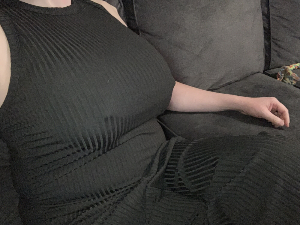 Black slip dress #2
