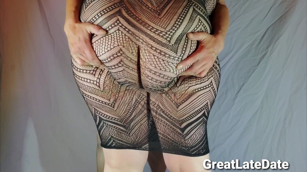 Her Big Soft Ass in See Through Dress PAWG Booty #17