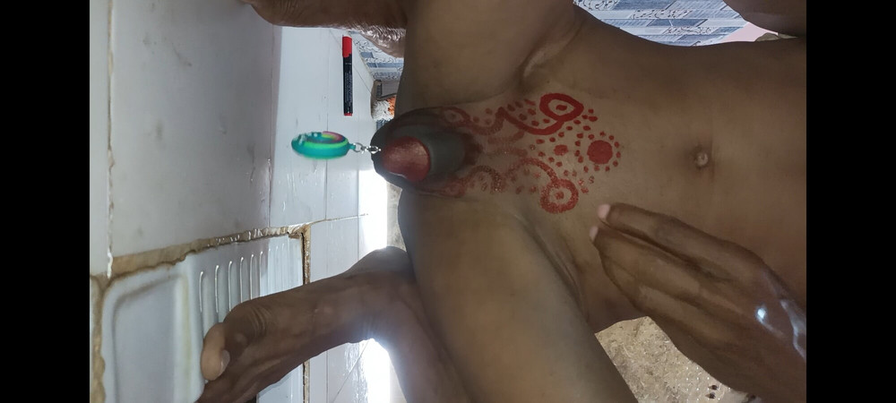 Sissy penis ring and tattoo #15