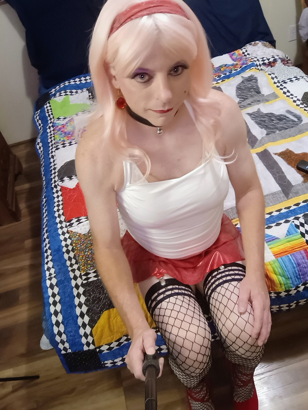 Pretty pink hair