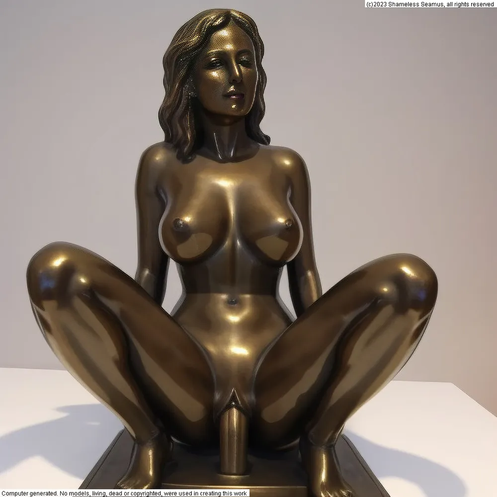 Erotic Bronze Sculpture Garden #3