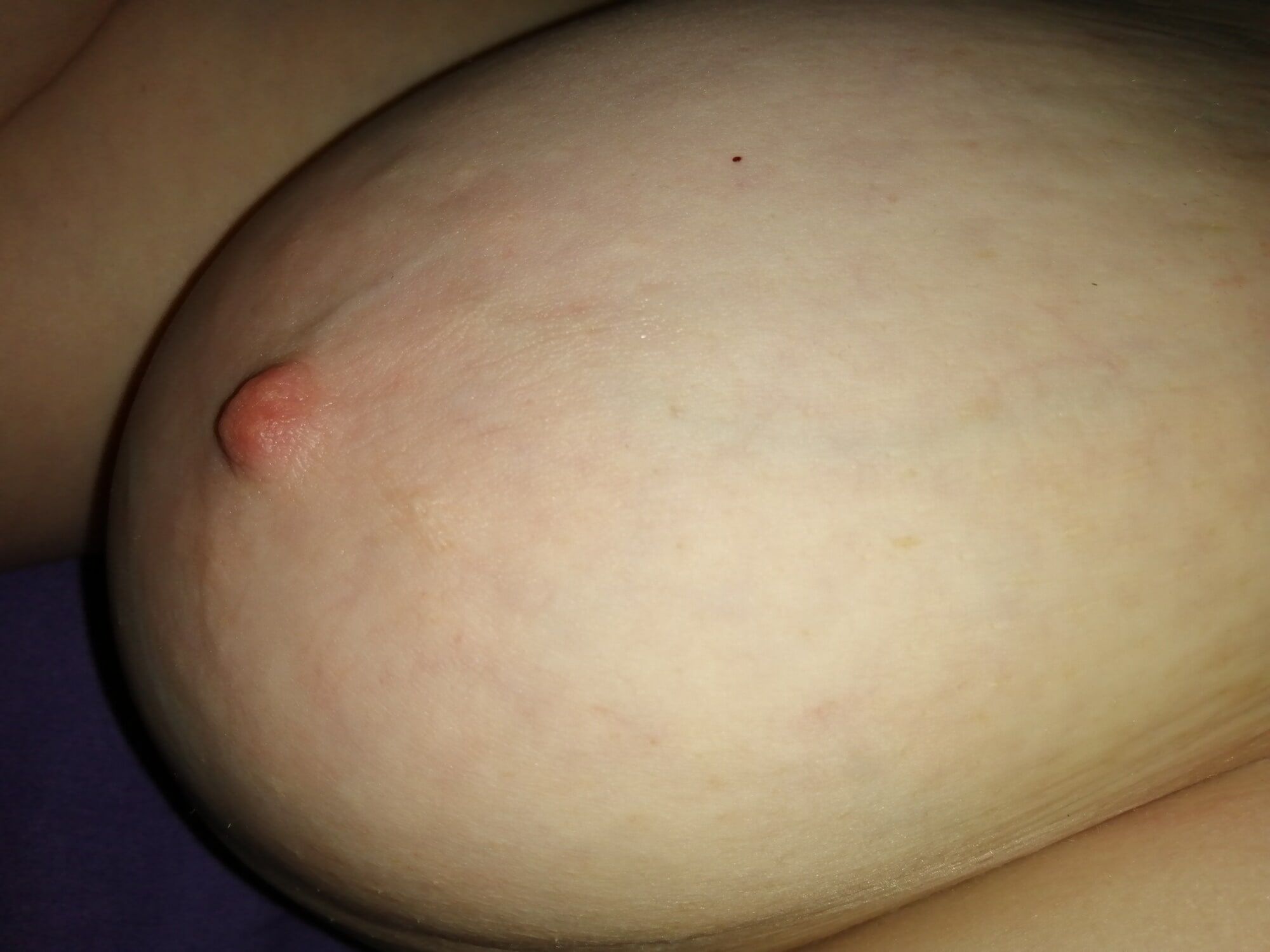 My nipples (photos taken from a lying position) #5