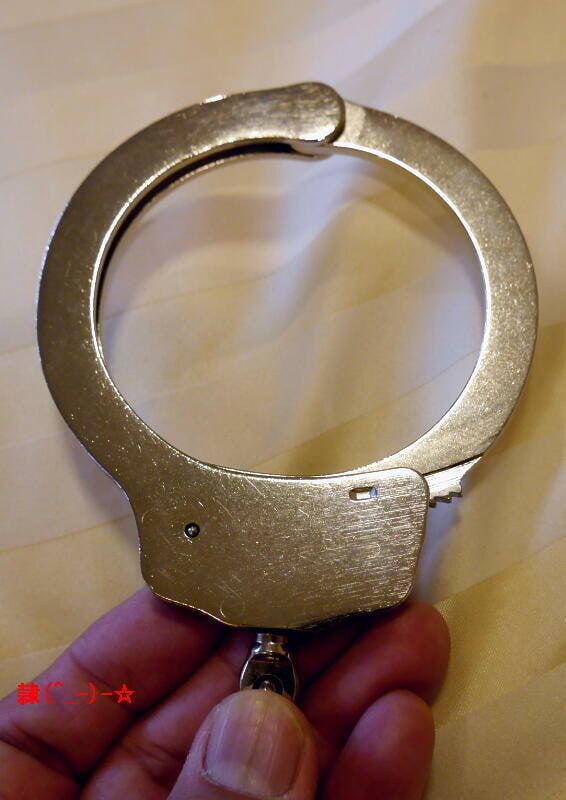 japanese crossdresser shemale handcuff metal device BDSM #20