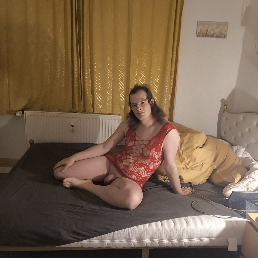 Ich in Roten Dessous 🥵 #3