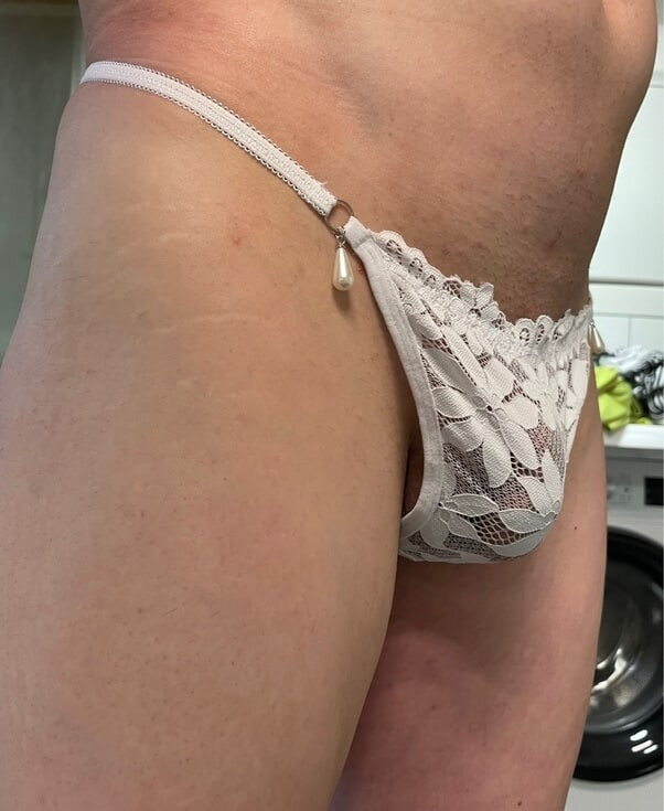 Panties on holiday getting a tan #14