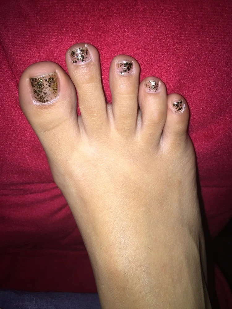 Cum Covered Latina Toes #3