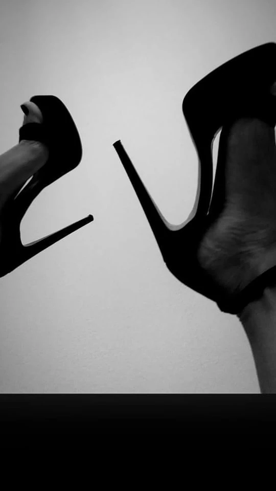 Black And White.. Sexy.. My Feet...