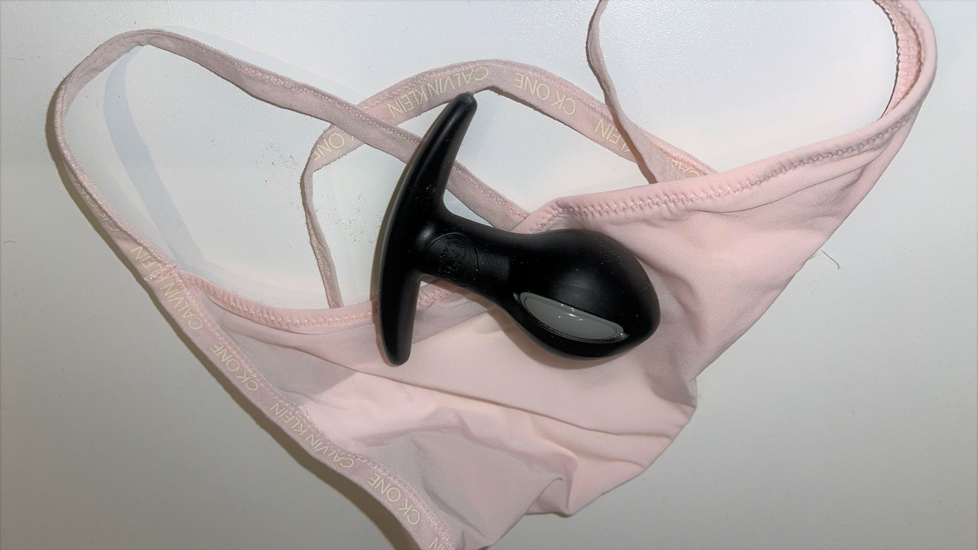 Pink thong and new toys  #12
