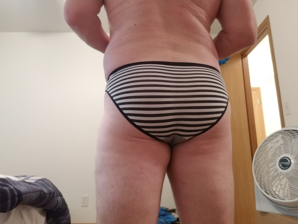 Me with borrowed panties #18