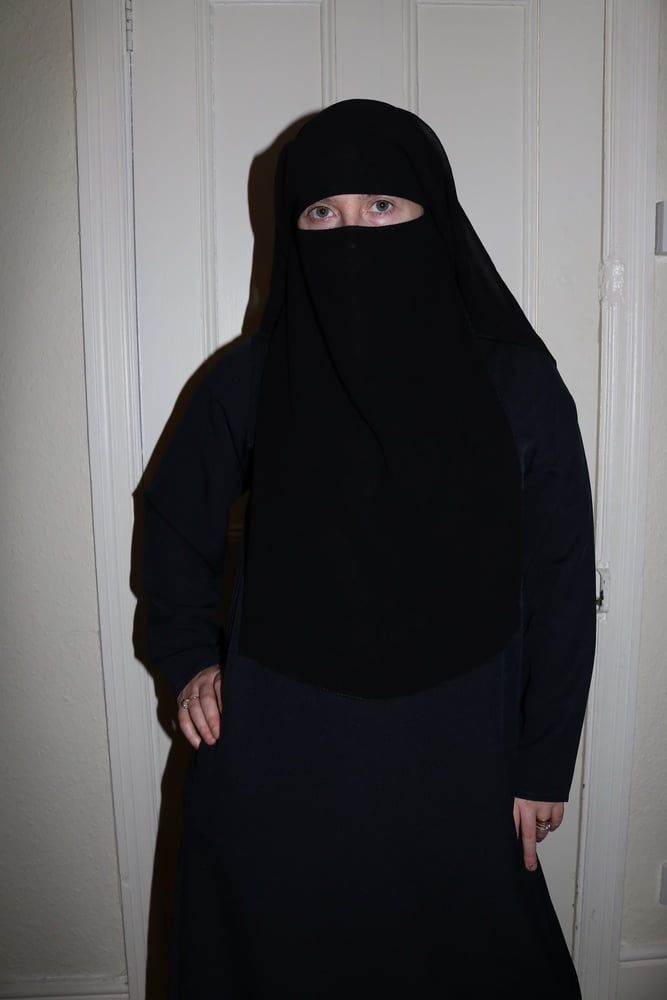 Burqa Niqab Fishnet Pantyhose #6