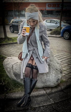 Winter Nude in Public